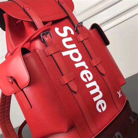 fake louis vuitton supreme christopher backpack|lv christopher backpack price.